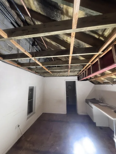 Controlled artex plasterboard strip-out in Moorgate