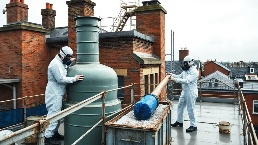 Water Tank & Flue Removal in Moorgate — HSE-licensed specialists
